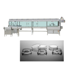 Six-lane Petri Dish Filling Machine with Nozzle Heating System